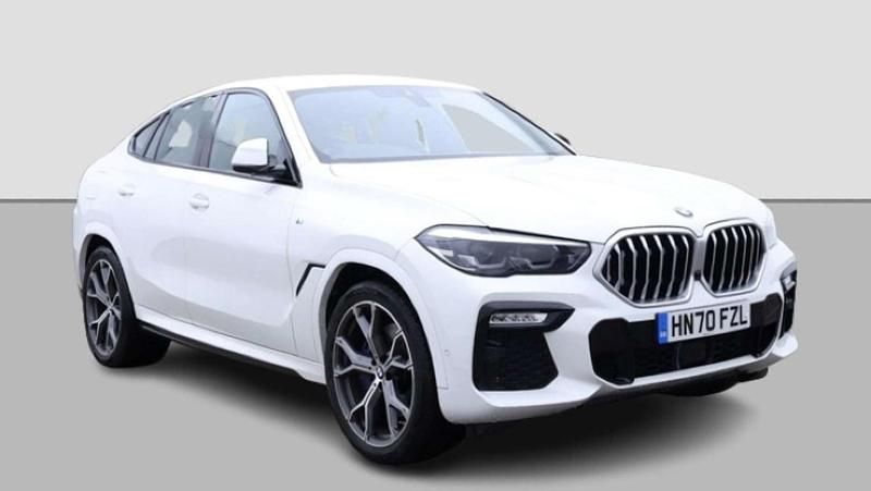 White Used 2020 BMW X6 M Sport SUV | £32,917 - Image 1/1