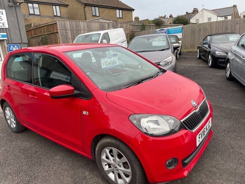 Red Used 2016 Skoda Citigo SE L Hatchback | £5,495 (Fair price) - Image 1/4