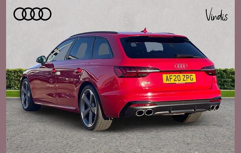 Used Audi S4 Black Edition 341 HP (250 kW) 2020 Red Estate
