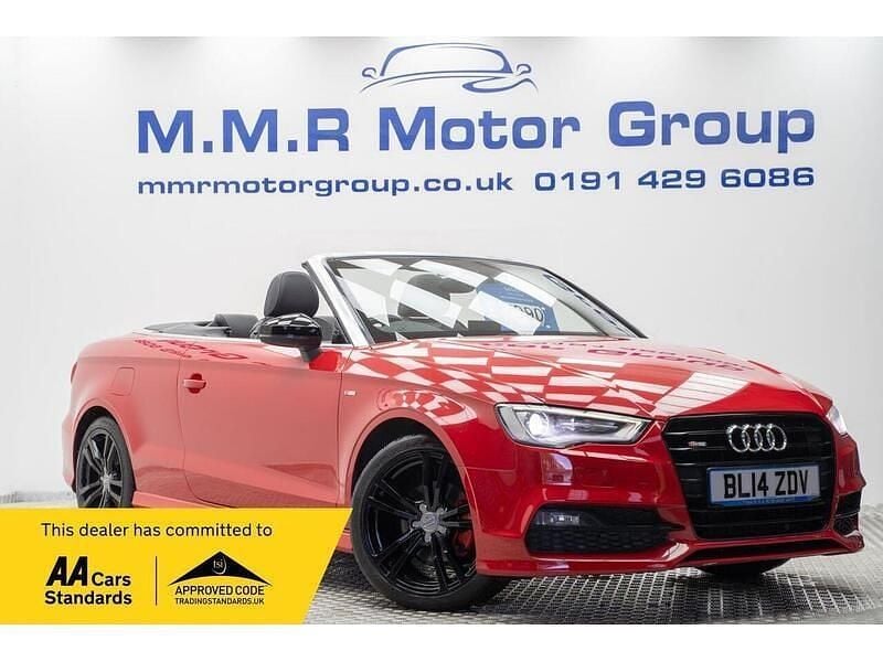 Red Used 2014 Audi A3 Cabriolet S-Line Cabriolet | £7,690 (Fair price) - Image 1/4