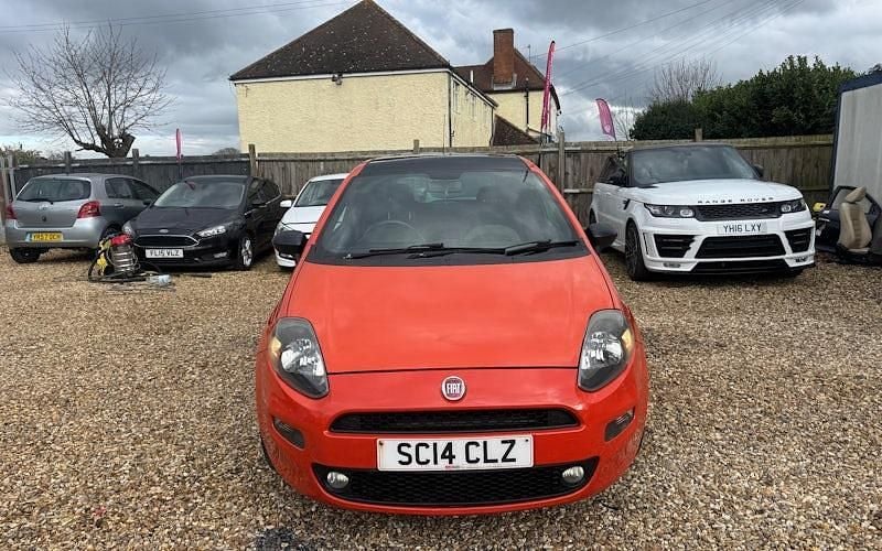 Used Fiat Punto S 77 HP (56 kW) 2013 Orange/black Hatchback