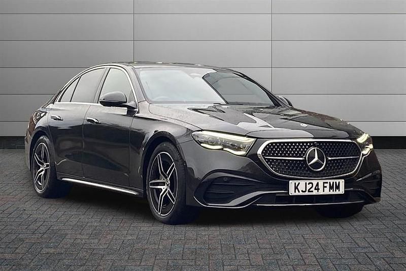 Graphite grey Used 2024 Mercedes E220 AMG Line Premium Sedan | £39,395 (Good price) - Image 1/4