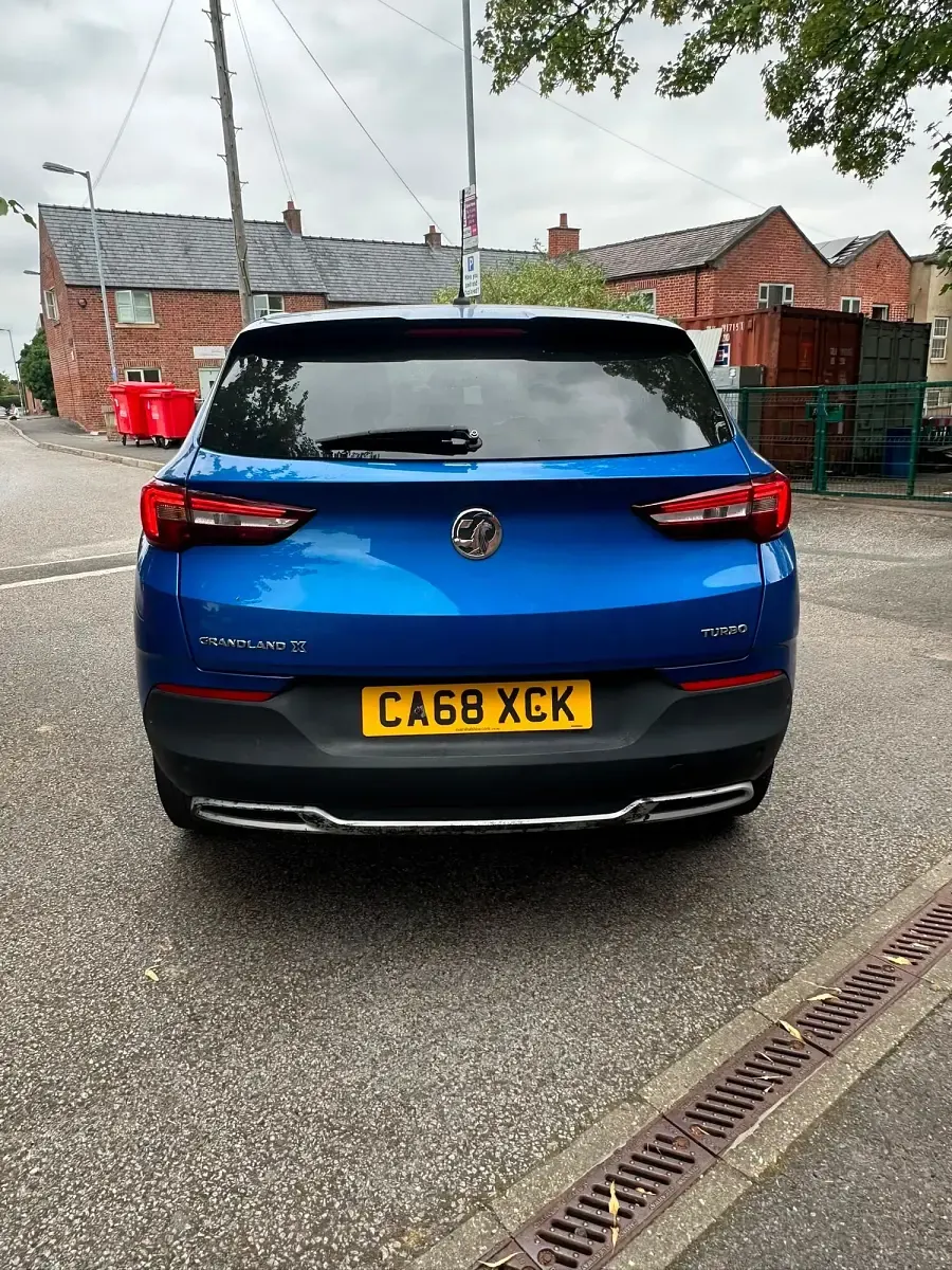 Used Vauxhall Grandland X 130 HP (95 kW) 2019 Blue SUV