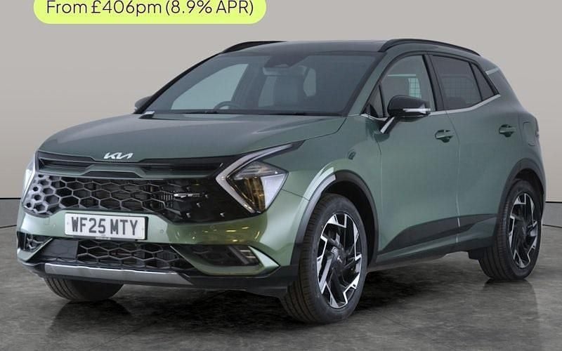 Used Kia Sportage GT-Line 245 HP (180 kW) 2025 Green SUV