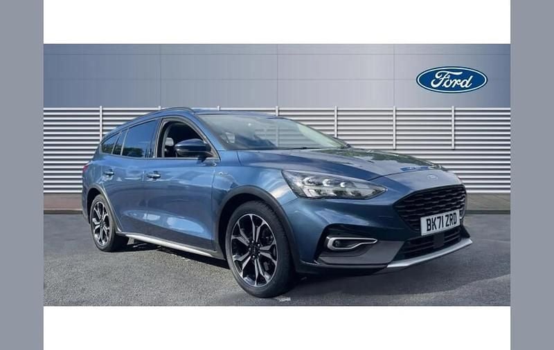 Used Ford Focus Active X 125 HP (91 kW) 2021 Blue Estate
