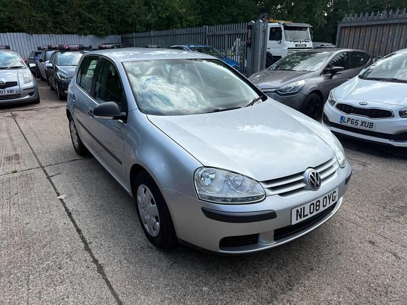 Silver Used 2008 VW Golf VI S Hatchback | £1,695 (Good price) - Image 1/4