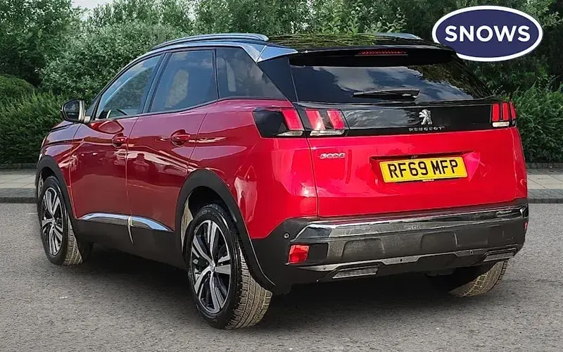 Used Peugeot 3008 Allure 131 HP (96 kW) 2020 Red SUV