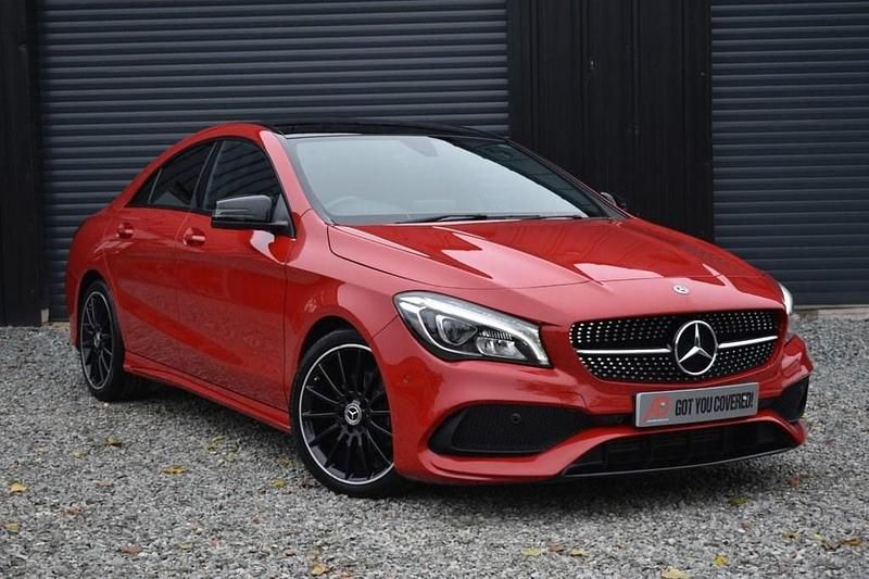 Used Mercedes CLA200 AMG line 2019 Red Sedan