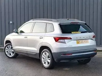 Used Skoda Karoq SE Technology 116 HP (85 kW) 2020 Silver SUV