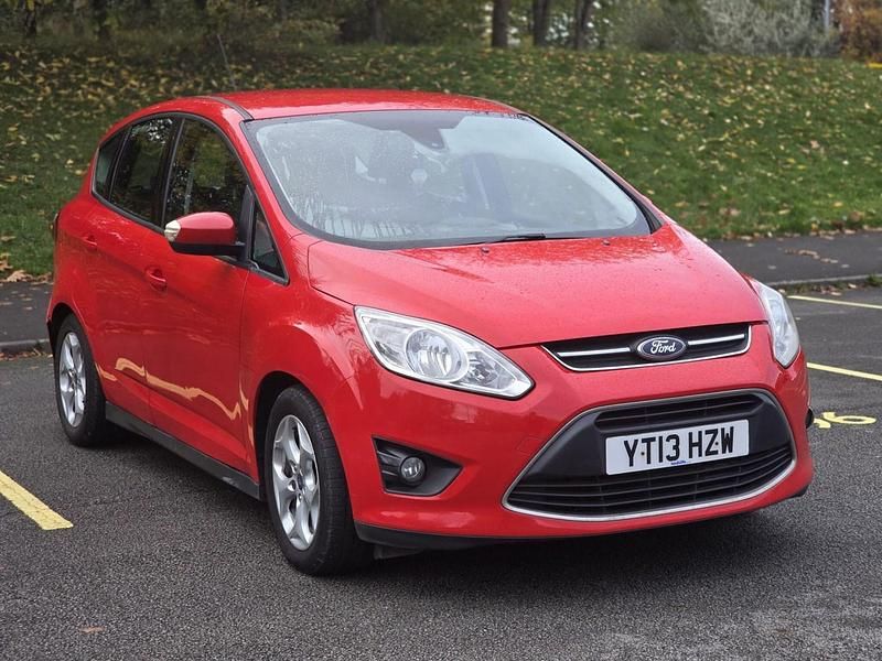 Red Used 2013 Ford C-MAX Zetec MPV | £2,495 (Good price) - Image 1/3