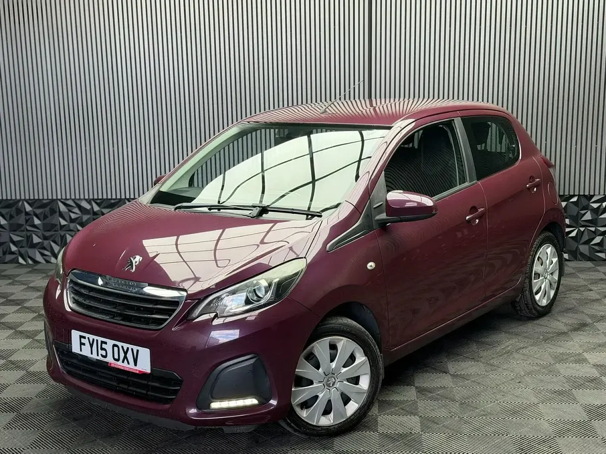 Used Peugeot 108 Active 2015 Mauve/purple Hatchback