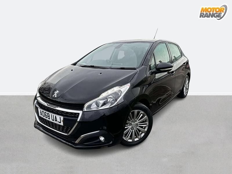Used Peugeot 208 Signature Sky 2018 Black Hatchback