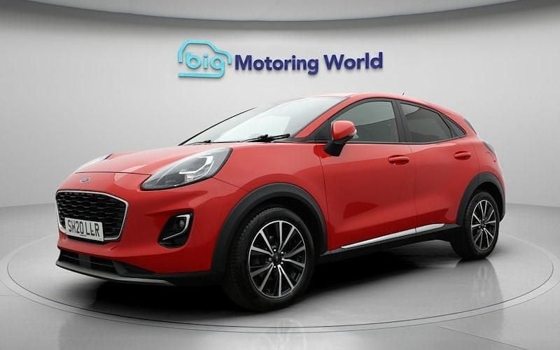Usado Ford Puma Titanium 125 HP (91 kW) 2020 Vermelho SUV