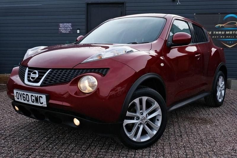Used Nissan Juke Acenta 117 HP (86 kW) 2010 Red SUV