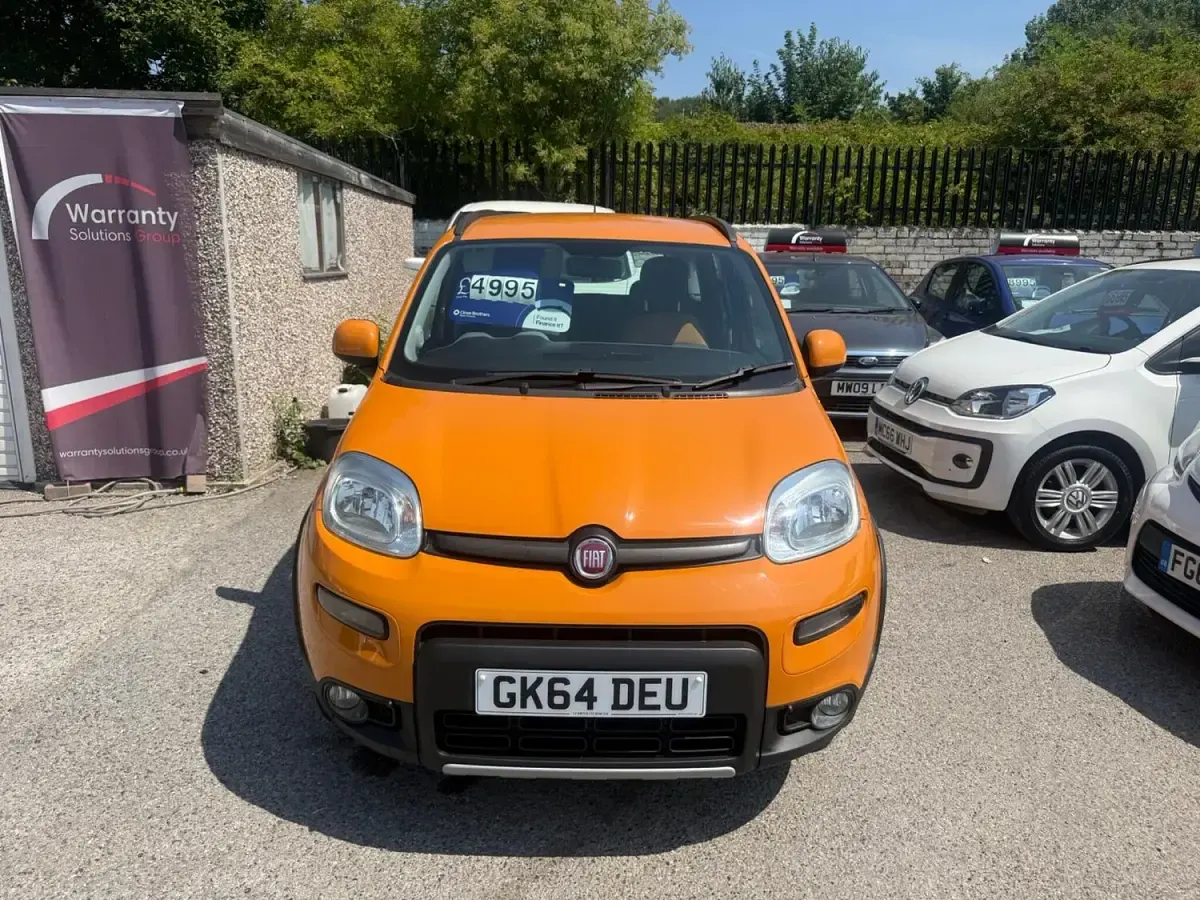 Used Fiat Panda 4x4 S 2014 Orange Hatchback