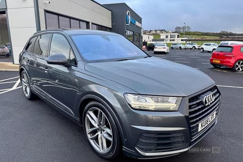 Grey Used 2018 Audi Q7 Black Edition SUV | £26,950 (Fair price) - Image 1/1