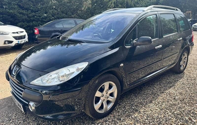 Used Peugeot 307 109 HP (80 kW) 2008 Black Estate
