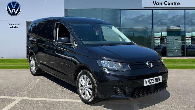 Black Used 2022 VW Caddy Maxi Pro MPV | £22,786 (A bit pricey) - Image 1/4