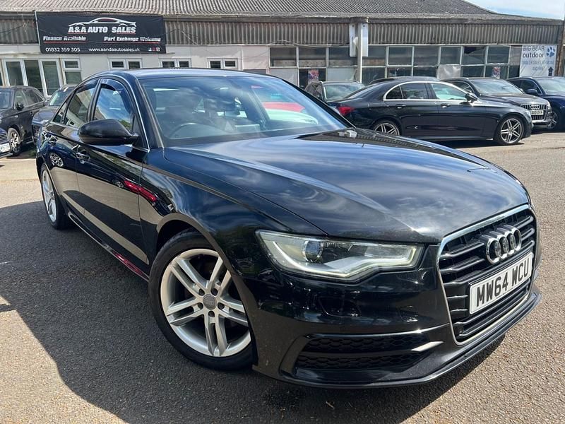 Used Audi A6 S-Line 2014 Black Sedan