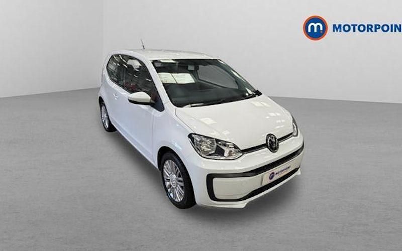 Begagnad VW up! Move 60 HK (44 kW) 2018 Vit Halvkombi