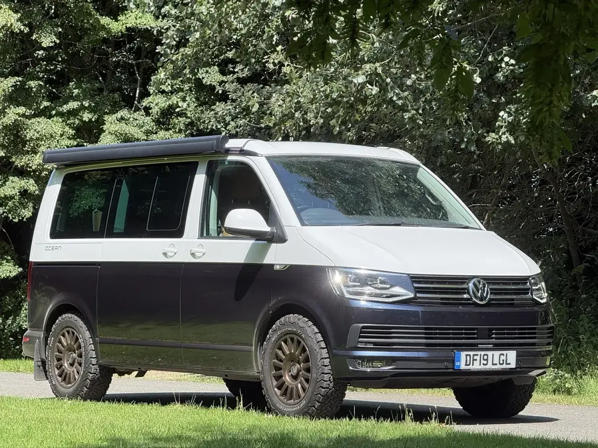 Used VW California California 2019 Blue Van