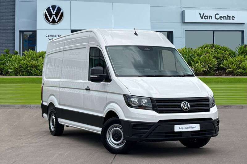 White New 2025 VW Crafter Van | £39,589 - Image 1/4