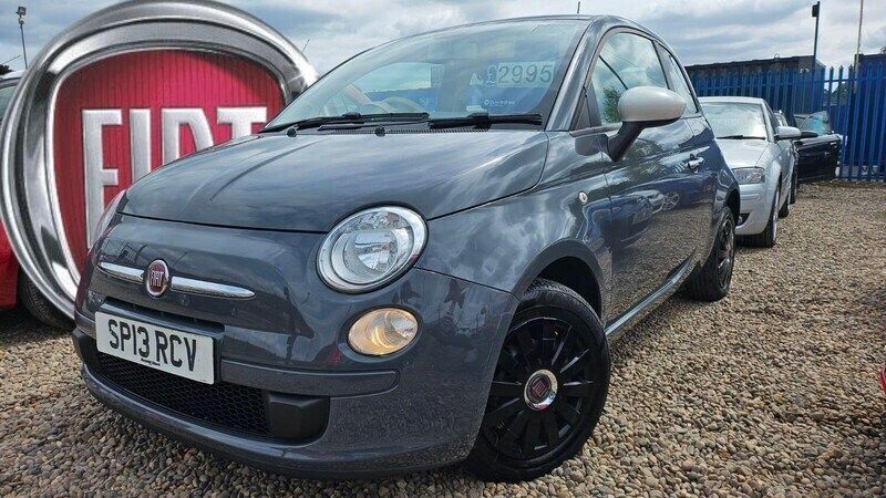 Grey Used 2013 Fiat 500 Hatchback | £2,795 (Fair price) - Image 1/4