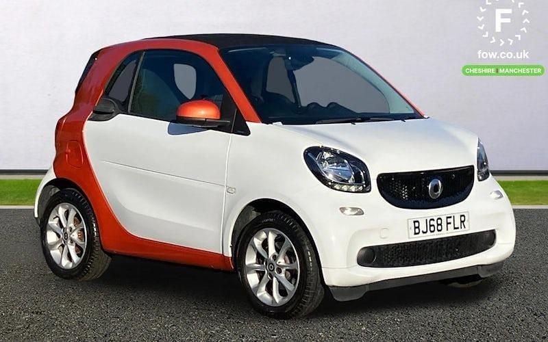 Orange Used 2018 Smart ForTwo Coupé Passion Coupe | £8,299 (Fair price) - Image 1/4