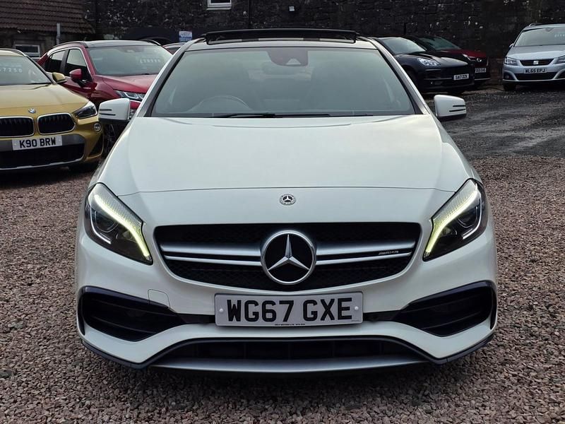 Second-hand Mercedes A45 AMG Premium 381 CP (280 kW) 2017 Alb Hatchback