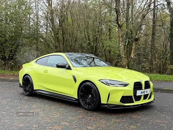 Yellow Used 2021 BMW M4 Competition Edition Coupe | £47,500 (Good price) - Image 1/3