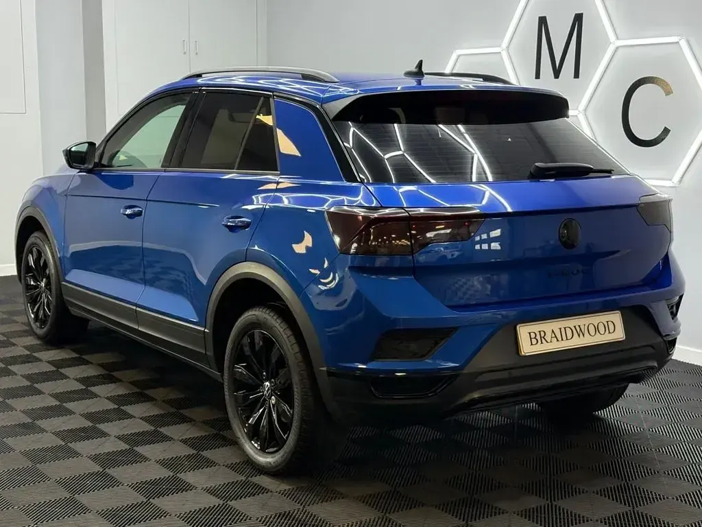 Used VW T-Roc SE 150 HP (110 kW) 2021 Blue SUV