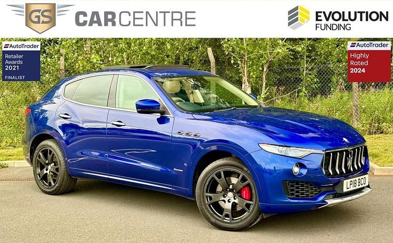 Blue Used 2018 Maserati Levante GranLusso SUV | £22,300 (Good price) - Image 1/4