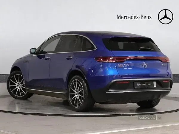 Used Mercedes EQC400 AMG line 300 kW (408 HP) 2024 Blue SUV