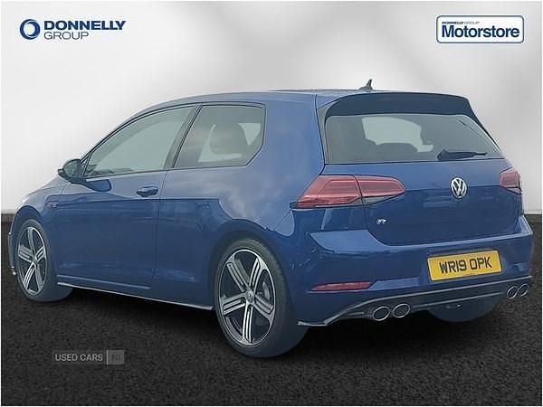 Used VW Golf VII R 300 HP (220 kW) 2019 Blue Hatchback