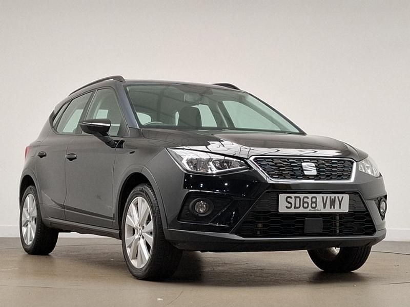 Black Used 2018 Seat Arona SE Technology SUV | £9,698 (Fair price) - Image 1/4