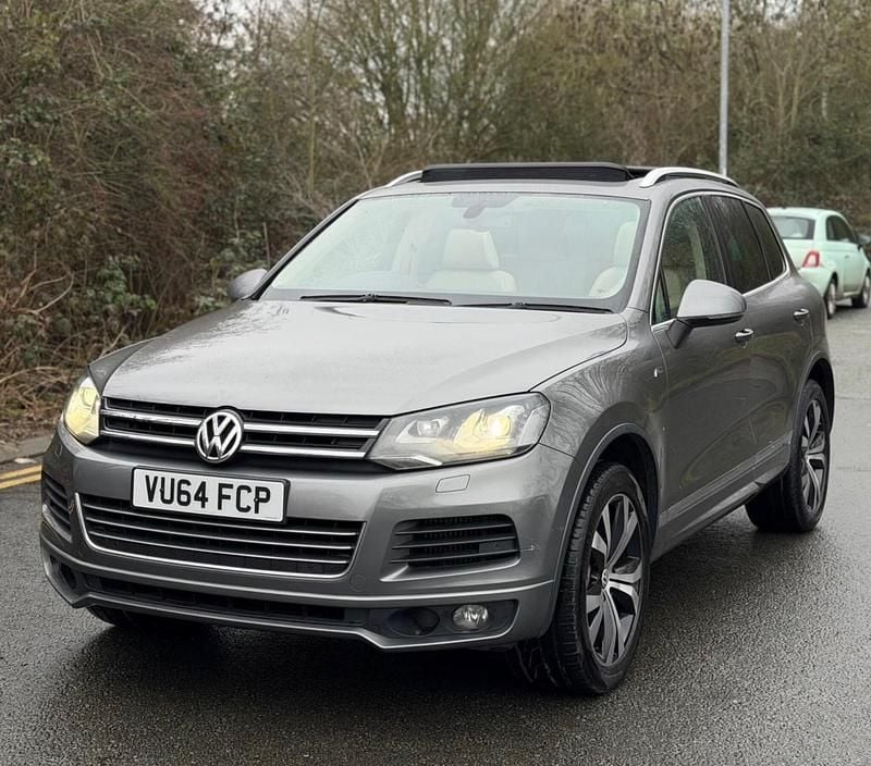Used VW Touareg R-line 2014 Grey SUV