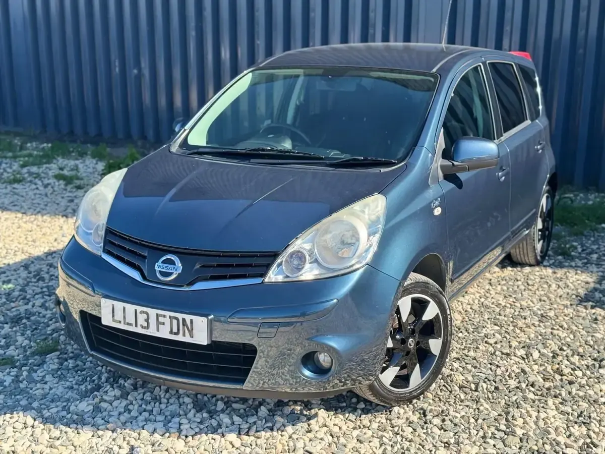 Used Nissan Note N-TEC 2013 Blue Hatchback