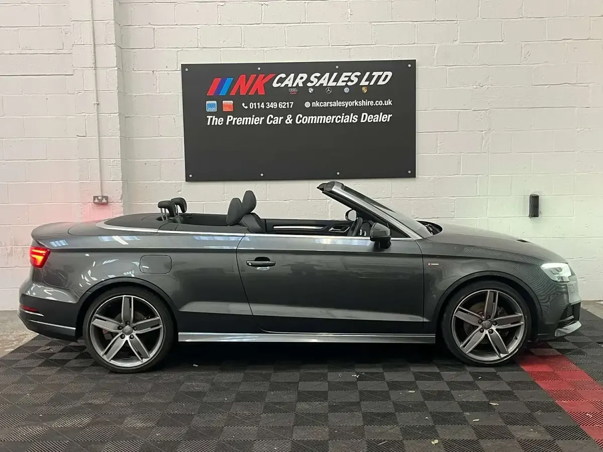 Used Audi A3 Cabriolet S-Line 2018 Grey Cabriolet
