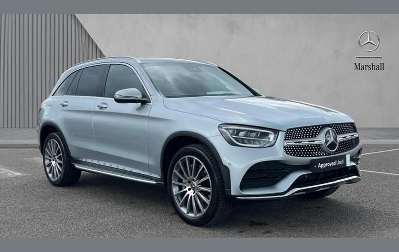 Used Mercedes GLC300e AMG Line Premium 320 HP (235 kW) 2022 Silver SUV
