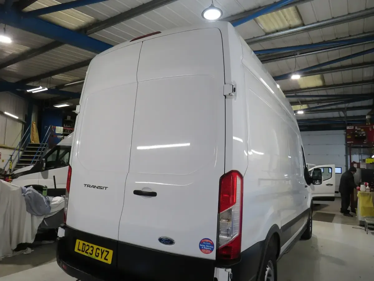 Used Ford Transit 130 HP (95 kW) 2023 White Van