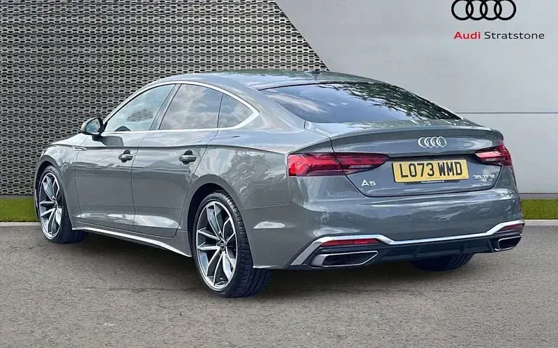 Used Audi A5 Sportback S-Line 150 HP (110 kW) 2023 Grey Hatchback