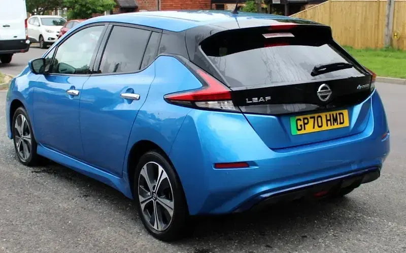 Used Nissan Leaf N-TEC 160 kW (218 HP) 2020 Blue Hatchback