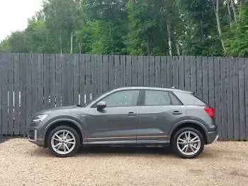 Used Audi Q2 S-Line 150 HP (110 kW) 2017 Grey SUV