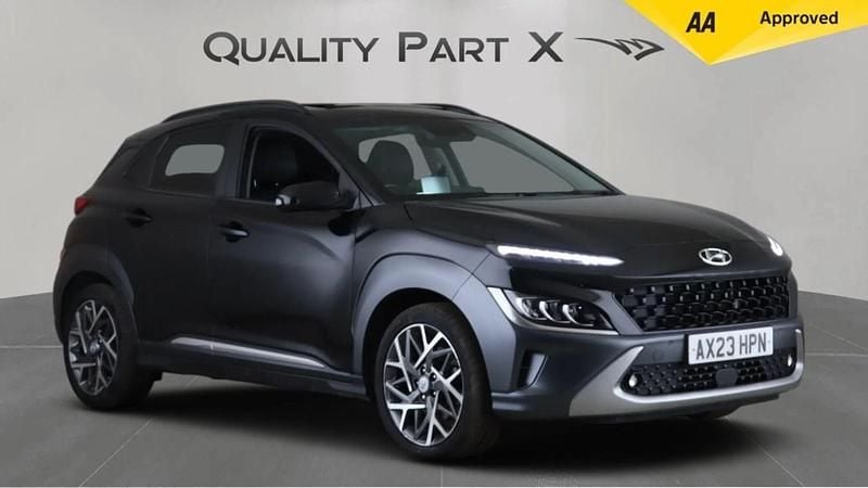 Black Used 2023 Hyundai Kona Ultimate SUV | £15,850 (Good price) - Image 1/4