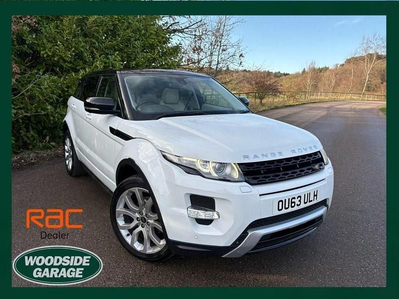 Used Land Rover Range Rover evoque Dynamic 190 HP (139 kW) 2013 White SUV