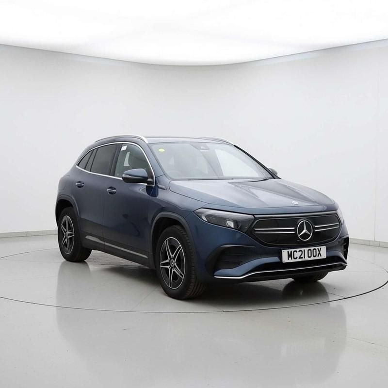 Used Mercedes EQA250 AMG line 139 kW (190 HP) 2021 Blue SUV