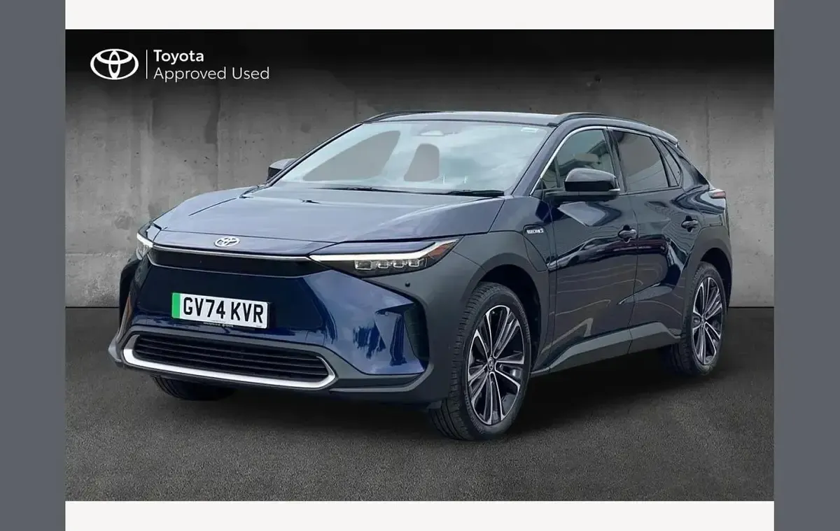 Used Toyota bZ4X Edition 160 kW (218 HP) 2024 Dark blue SUV