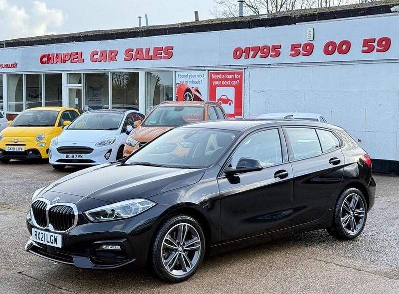 Used BMW 116 Sport Line 2021 Black Hatchback