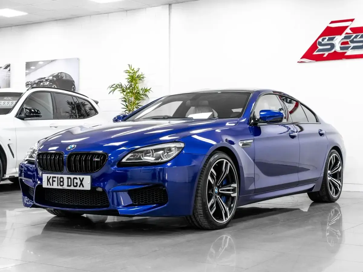 Usado BMW M6 Shadowline 560 CV (411 kW) 2018 Azul Coupe