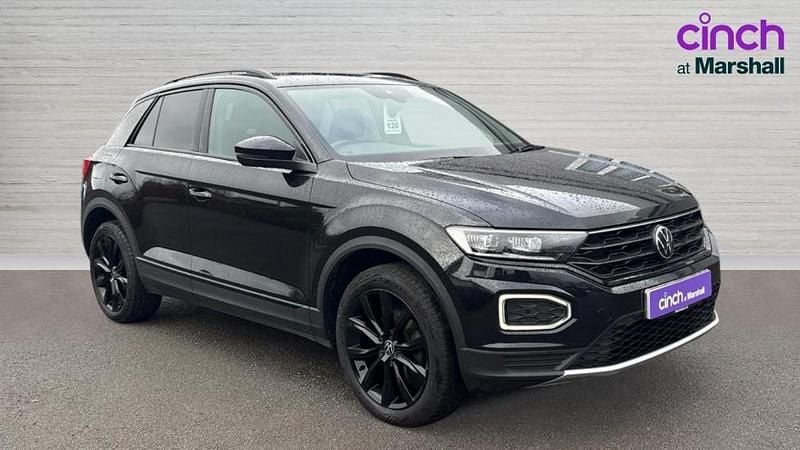 Used VW T-Roc Black Edition 150 HP (110 kW) 2021 Black SUV